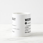 MERCREDI Mug - Funny Midweek Coffee Cup (Centre)