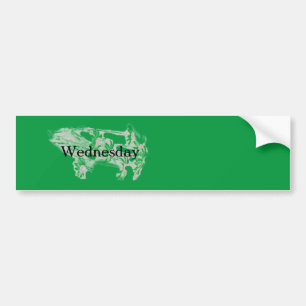 MERCREDI -petit - Sticker