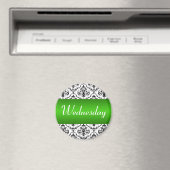 Mercredi Vert - Damask Magnet (In Situ (Lave-vaisselle))