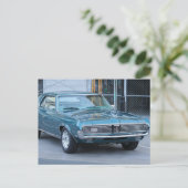 Mercury Cougar Automobile Briefkaart (Staand voorkant)