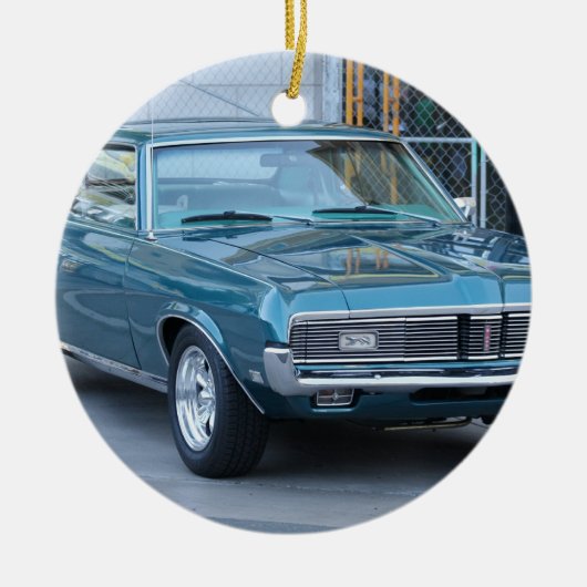 Mercury Cougar Keramisch Ornament (Voorkant)