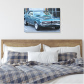 Mercury Cougar Klassieke auto stretched canvas pri (Insitu (Slaapkamer))