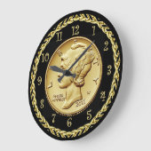 Mercury Dime Centennial Gold Coin Afbeelding ~ Grote Klok (Hoek)