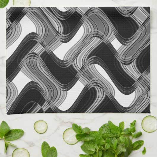 Mercury et serviette de cuisine de sable par (Plié)