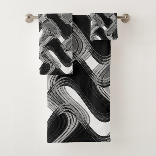 Mercury et serviette de sable réglée par l'artiste (En situation)