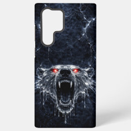 Mercury Ijsbeer Rood Robijnen Ogen Glaciaal Samsung Galaxy Hoesje
