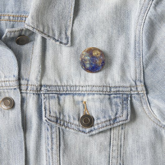 Mercury Planet Pin Ronde Button 3,2 Cm (In situ)