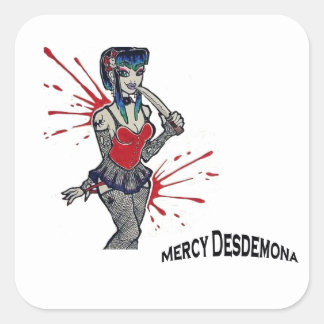 Mercy Desdemona: Moordzwerver Sticker