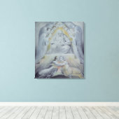 Mercy en Waarheid zijn samen Canvas Afdruk (Insitu (Houten vloer))