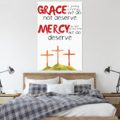 Mercy & Grace Canvas (Insitu (Slaapkamer))
