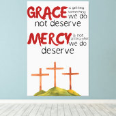 Mercy & Grace Canvas (Insitu (Houten vloer))