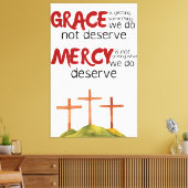 Mercy & Grace Canvas (Insitu (Woonkamer))