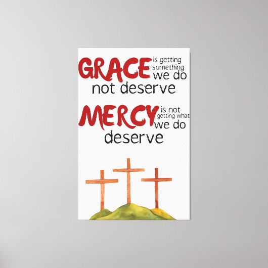 Mercy & Grace Canvas Afdruk (Voorkant)