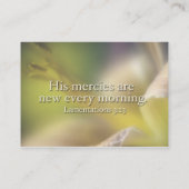 Mercy Visitekaartje (Achterkant)