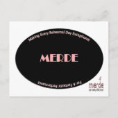 Merde carte postale (Devant)