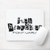 Merde l'Helvetica Tapis de Souris (Avec souris)