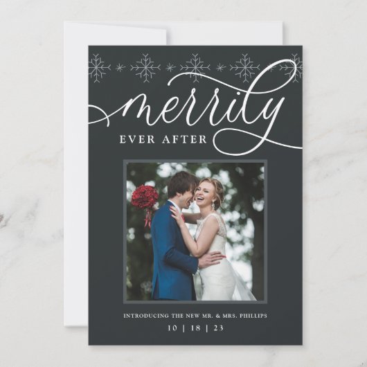 Merde toujours après | Faire-part Mariage de vacan (Devant)