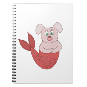Merdog Merdawg Merman Fish Dog Notitieboek