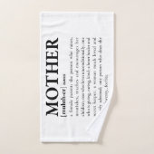 Mère (Serviette à main)