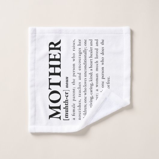 Mère (Gant de toilette)