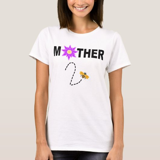 Mère à être T-shirt (Devant)