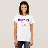 Mère à être T-shirt (Devant entier)