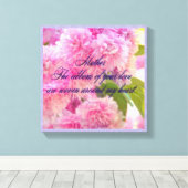 Mère amour toile étirée Imprimer (Insitu (Plancher de Bois))