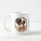 Mère avec bébé fille Mère's Day Mug (Gauche)