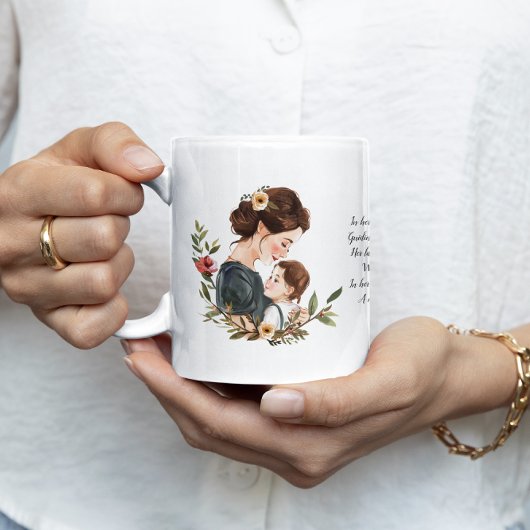 Mère Avec Bébé Garçon Café Mug Idée Cadeau Pour Ma