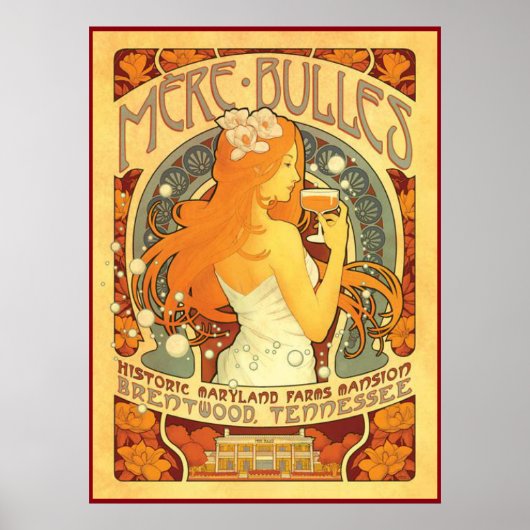 Mere Bulles Poster (Voorkant)