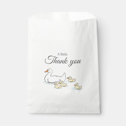 Mère Canard et Merci canard Favoriser les sacs (Devant)