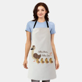 Mère cane mignonne et canetons tablier de cuisine (Porté)