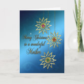 Mère, carte de Noël (Devant)