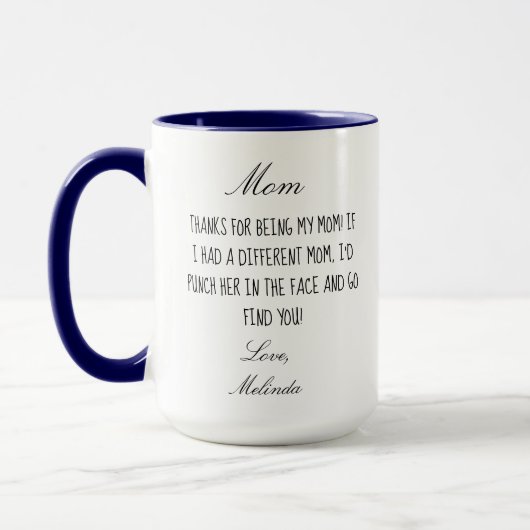 Mère Coffee Mug (Gauche)