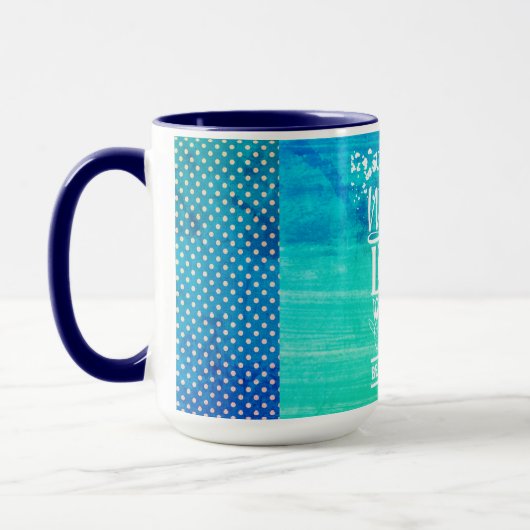 Mère comme une Fleur, Mug de la Fête des Mères (Gauche)