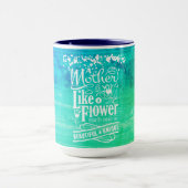 Mère comme une Fleur, Mug de la Fête des Mères (Centre)