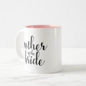 Mère de calligraphie de la jeune mariée, tasse (Devant gauche)