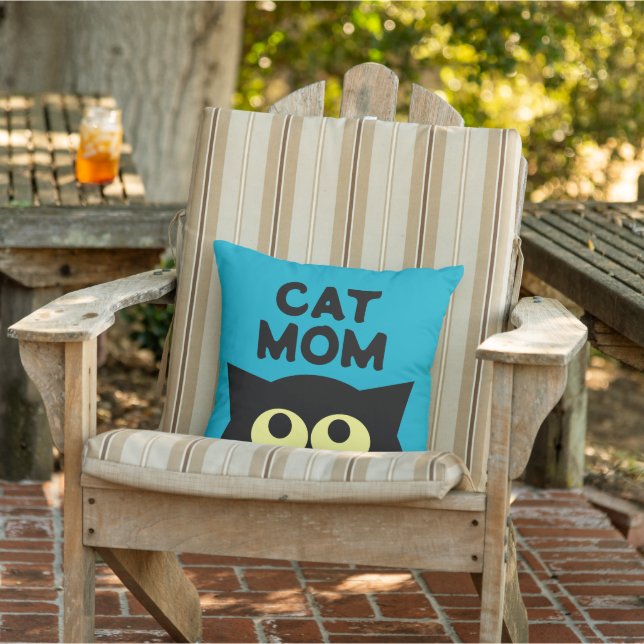 Mère de chat excentrique coussin extérieur pour am (Chaise)