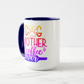 Mère de chien Mug d'amour (Devant gauche)