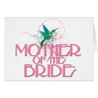 Mère de colibri de la jeune mariée