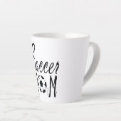 Mère de football Latte Coffee Mugs (Angle droit)