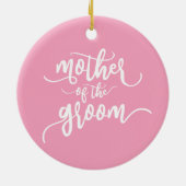 Mère de la calligraphie Mariage Groom | Ornement (Dos)