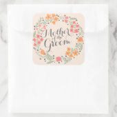 Mère de la chambre d'aquarelle Mariage Sticker (Sac)