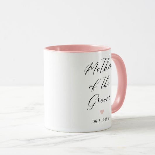Mère de la chambre Script Mariage cadeau Mug (Devant droit)