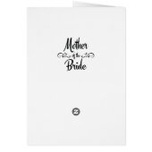 Mère de la jeune mariée - dîner drôle de (Dos)