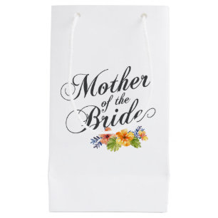Mère de la jeune mariée épousant le sac de cade