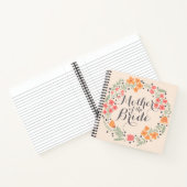 Mère de la mariée Aquarelle Mariage livre d'or (Intérieur)