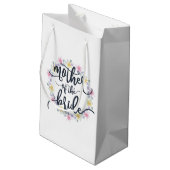 Mère de la mariée Calligraphie de mariage | Sac ca (Dos Angle)
