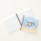 Mère de la mariée Elégant cadre Mariage Carnet (Intérieur)