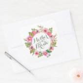 Mère de la mariée Élégant Sticker Wreath (Enveloppe)